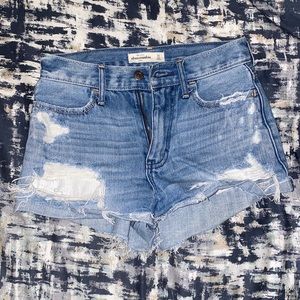 Abercrombie kids jean shorts
